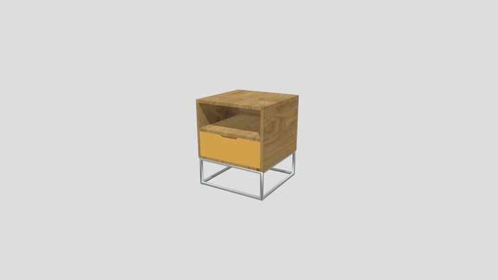 Tiroir Animation - fbx 3D Model
