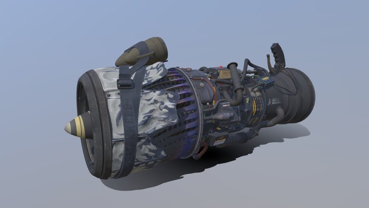 Call of Duty: Black Ops 6 - Thrustodyne M23 – Modelo 3D gratuito STL