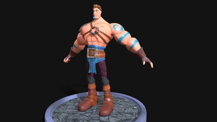 Character Stylized 3D Model