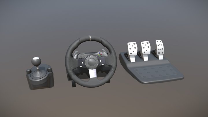 STL file GT3 Steering Wheel for Logitech G27 🛞・3D printing design to  download・Cults