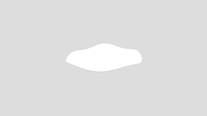 Stingray Platter – Luxury Glass Centerpiece 3D Model