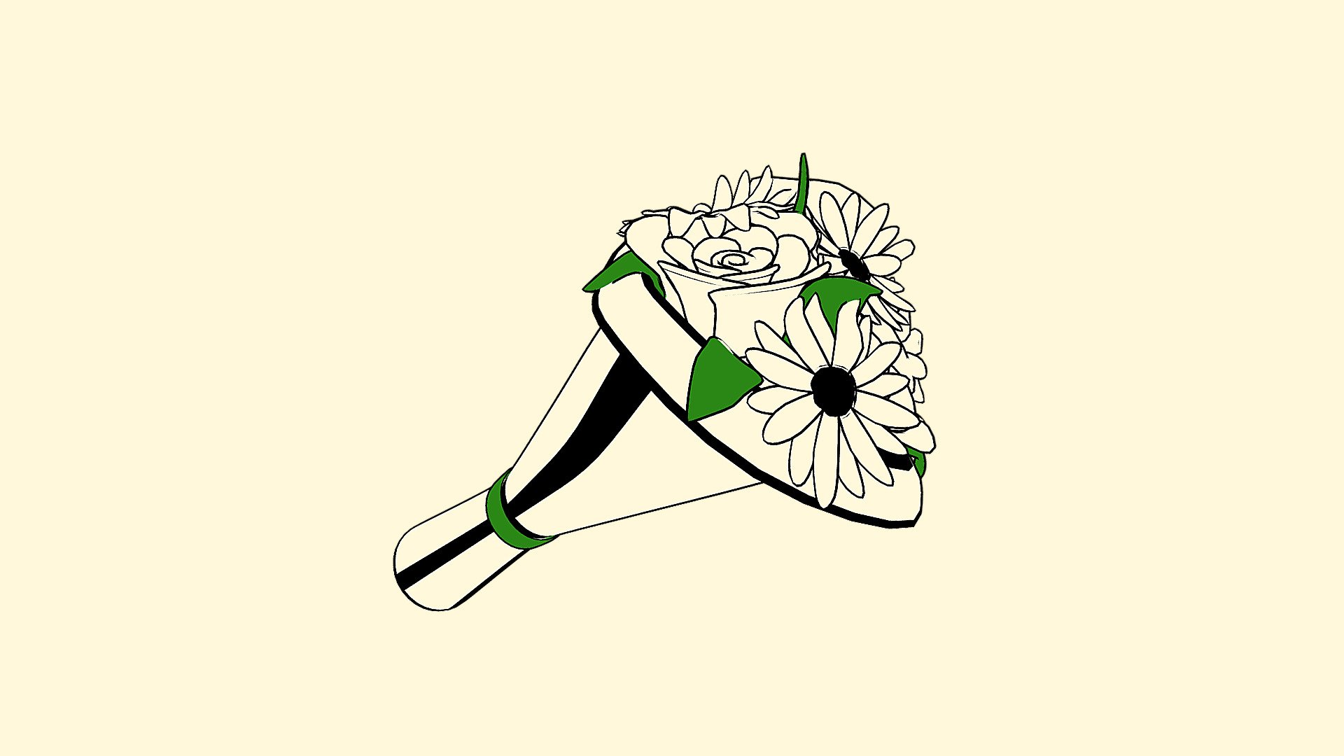 [Inktober2022] Day 6_Bouquet - 3D Model By Glub (@GlubGraphics ...