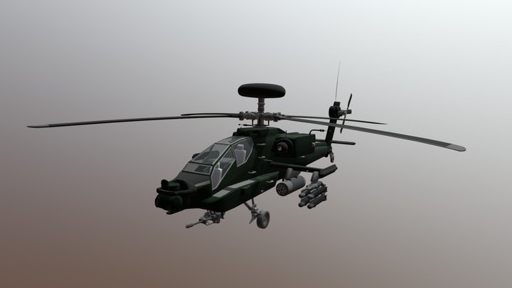 Apache 3D Model