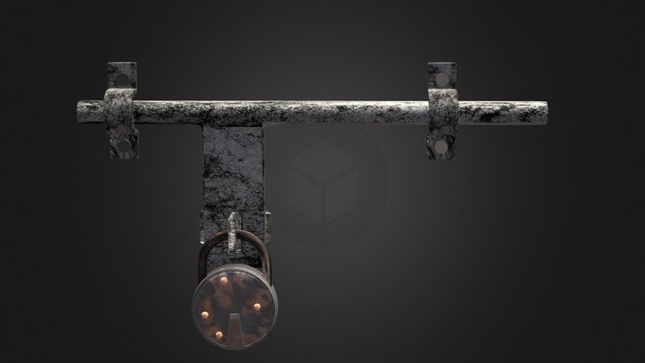 Knob and lock 3D Model