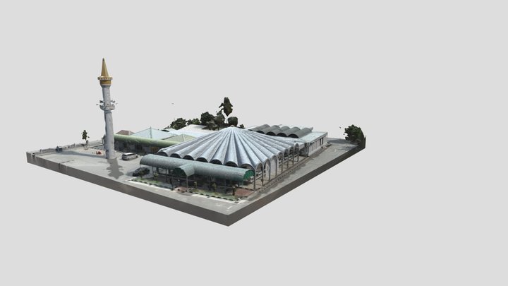 Masjid Setia Ali 3D Model