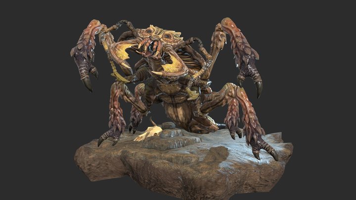 Ankheg PBR model 3D Model