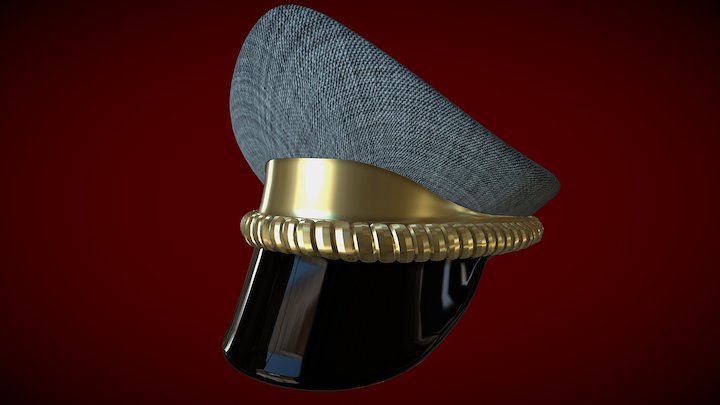 [PABS] General Shifter Hat 3D Model