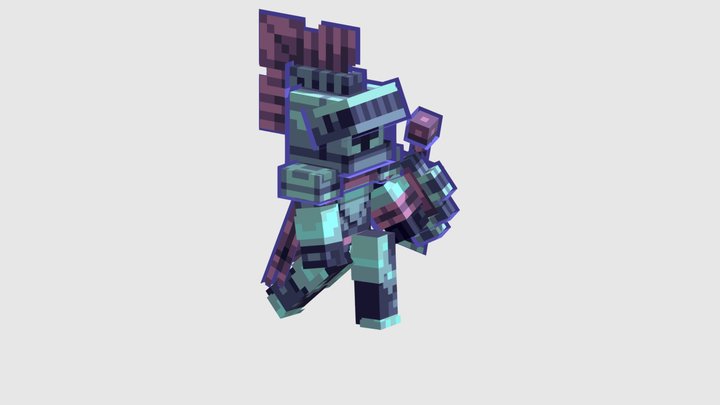 Cursed knight render 3D Model