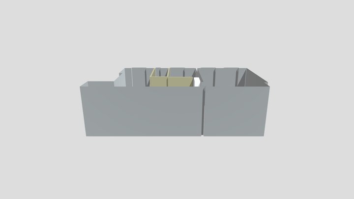 Wohnungsplan2.3 3D Model