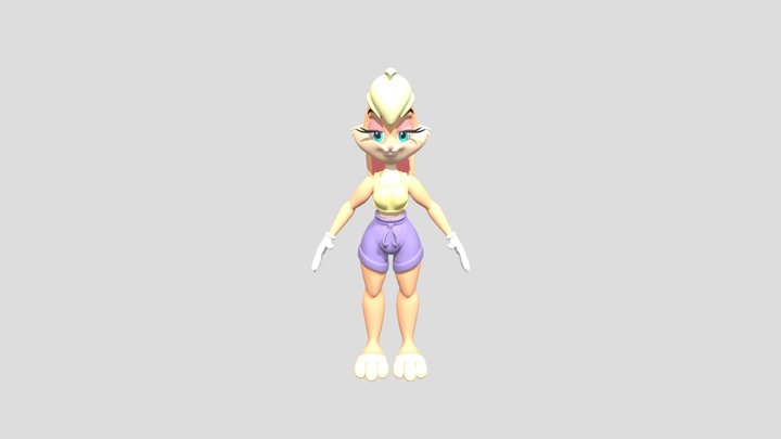 Lola Bunny 3D Model