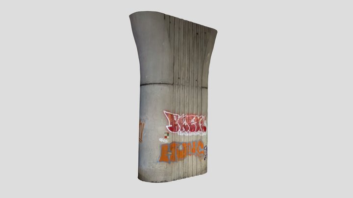 Bridge structure 3D Model