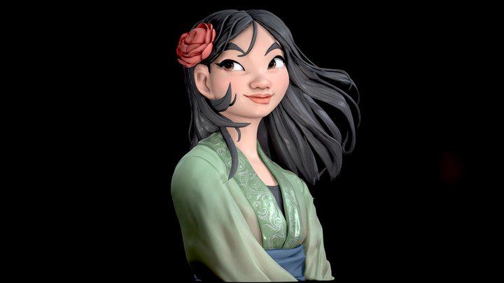 Mulan – Modello 3D gratuito STL
