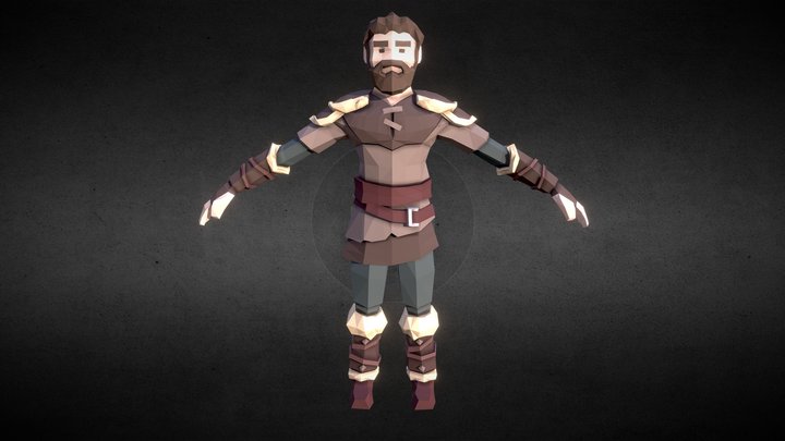 Kindred Unlikely Companions Protagonist 3D Model