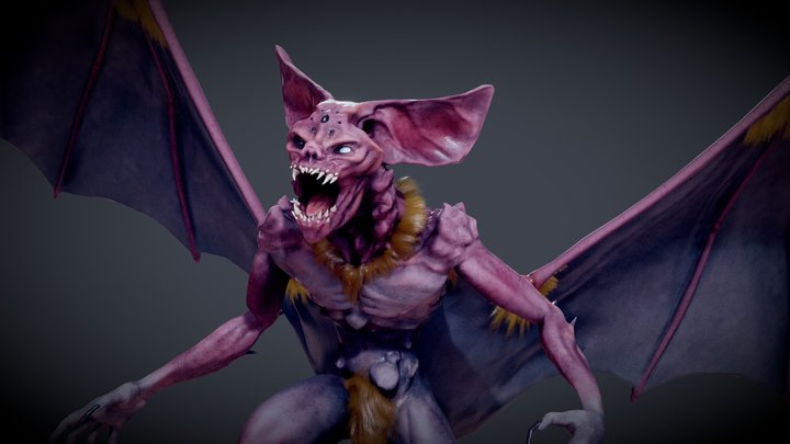 Varnok, Dread of the Fell Roost 3D Model