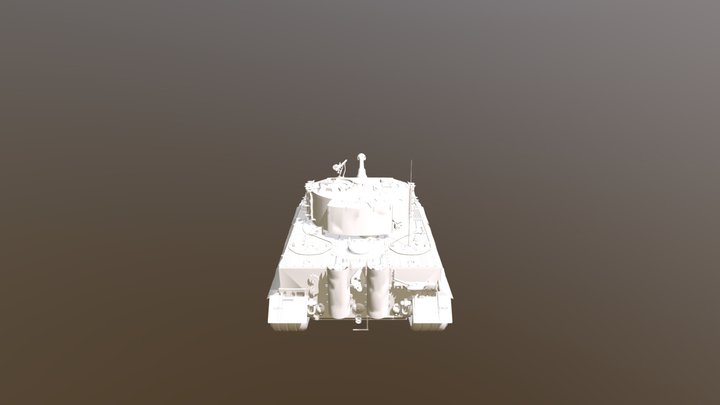 Tiger I E 3D Model