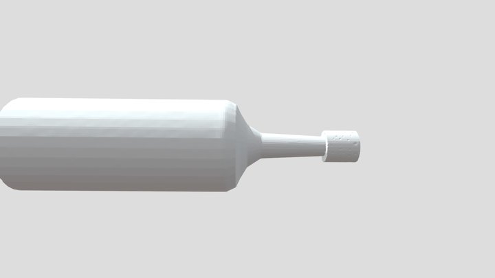 bottle of drink 3D Model