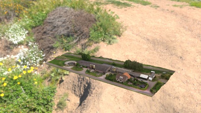 3D Model Boerderij Lierderholthuis 3D Model