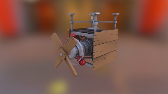 Engine 3D Model