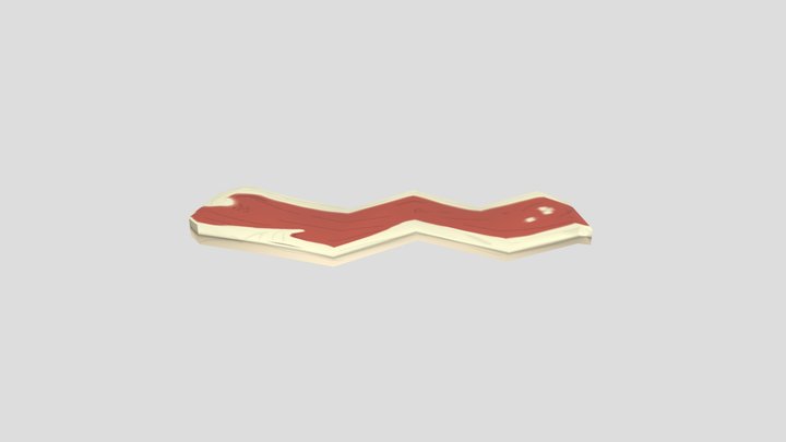 Bacon Crispy 3D Model