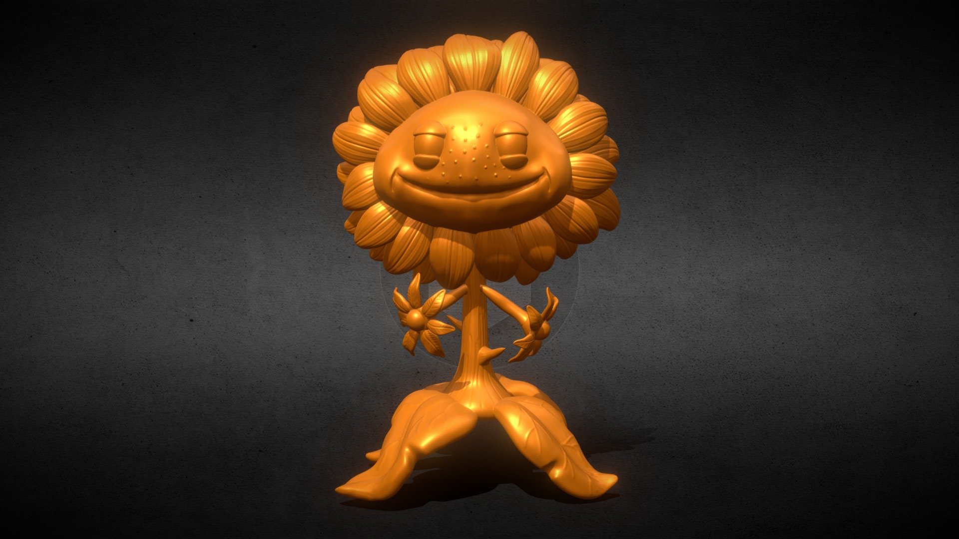 sunflower plants vs c4d free