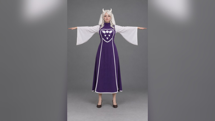 Toriel (Undertale Deltarune) Realistic 3D Model