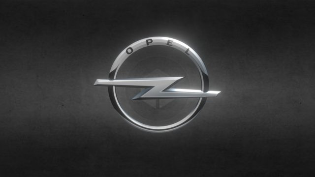 Opel Logo 3D Model
