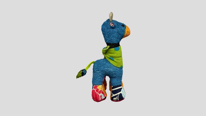 Objekt_Maskottchen_Waltraut_2109241555 3D Model