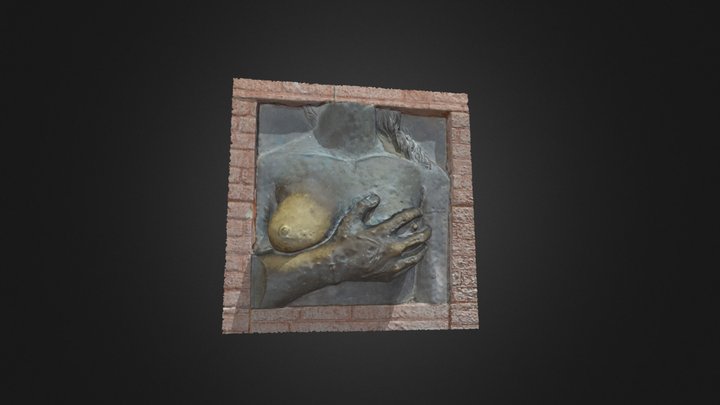 Monument to the female breast 3D Model