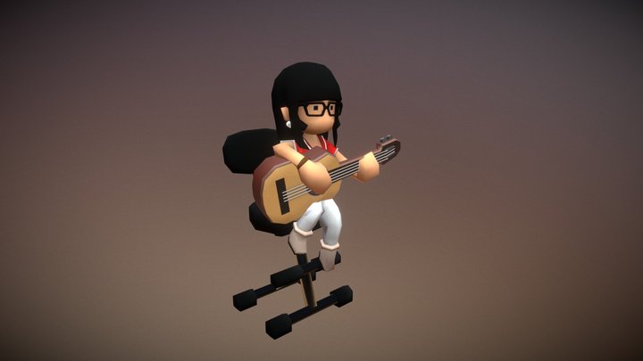 Toony 3D Model