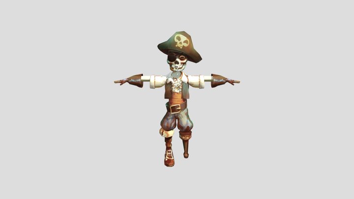 esqueleto 3D Model