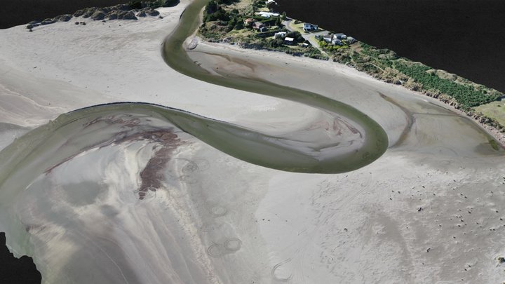 Waikawa Beach - 17 July 2020 3D Model