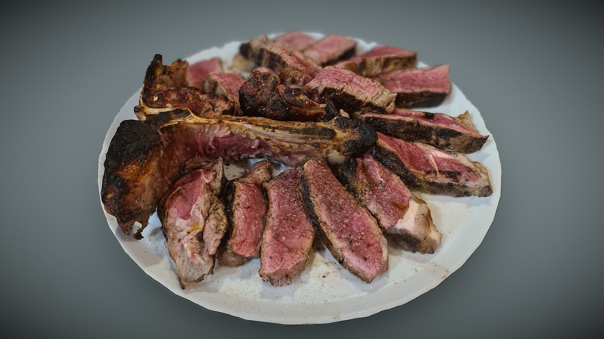 Florence Steak - Fiorentina bistecca — Sketchfab embed 3D viewer