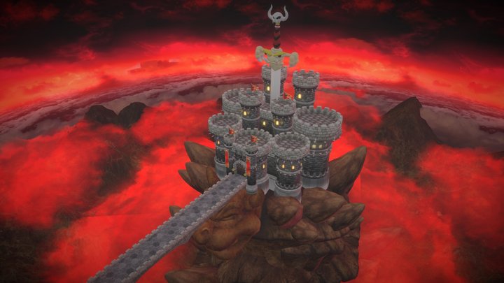 Super mario rpg - bowser castle