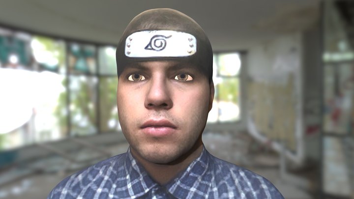 Rida sidi ben ali naruto bandeau 3d