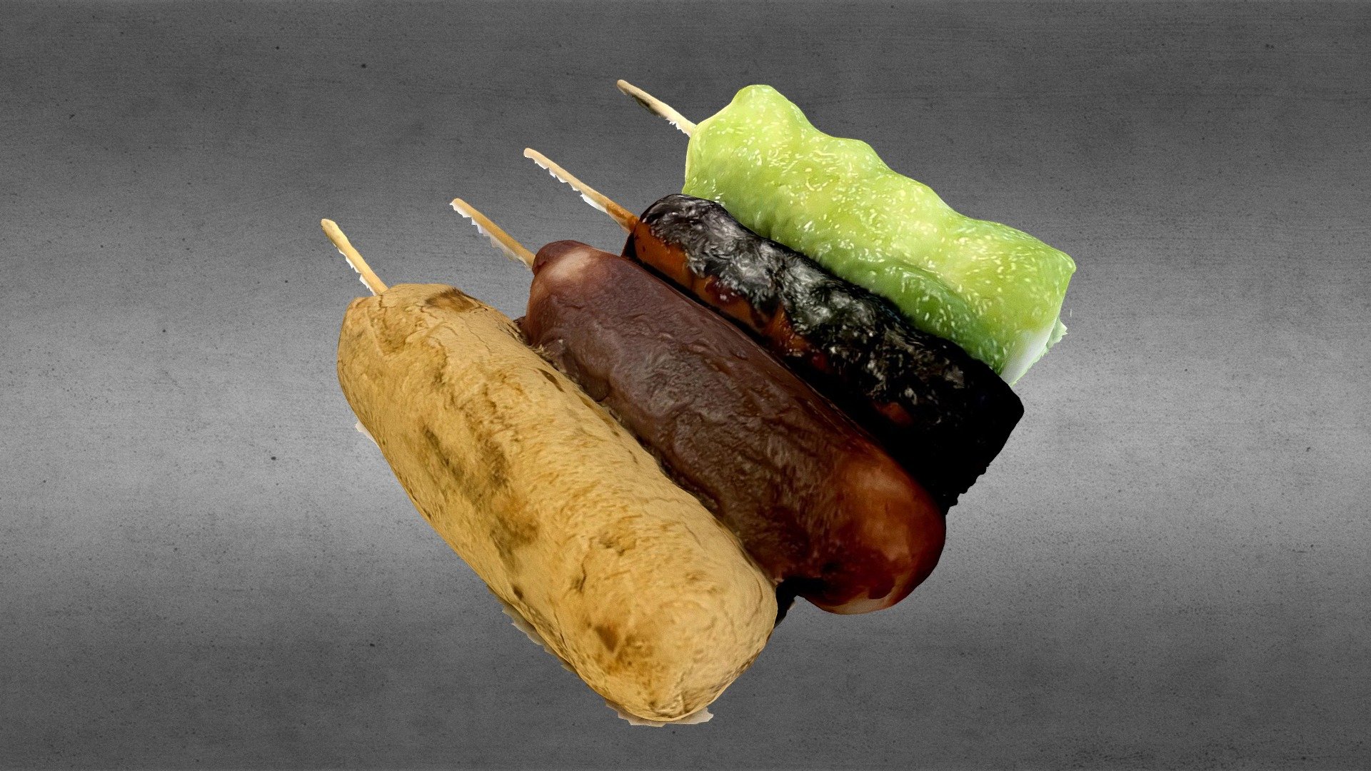 団子四種