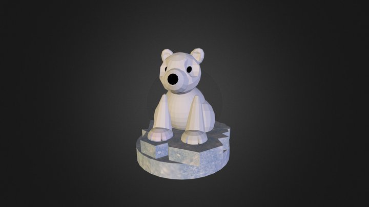 S Polar Bear 3D Model