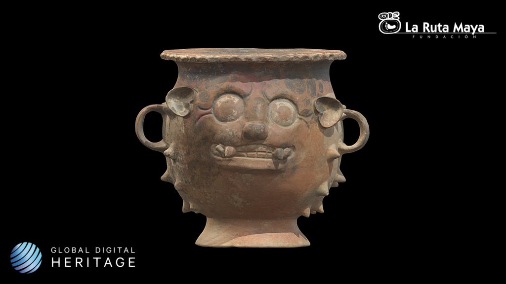 Jaguar Effigy vessel