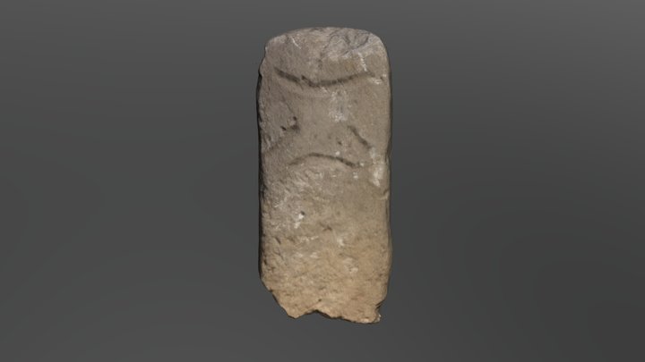 Stela 3 HI 36 3D Model