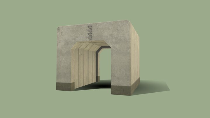 Simple Tunnel 3D Model