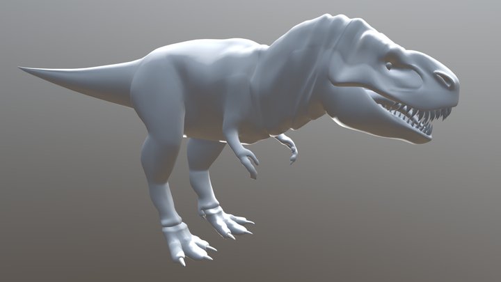 Fat Rex 3D Model