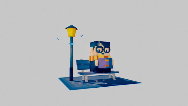 Harry Potter 3D Model