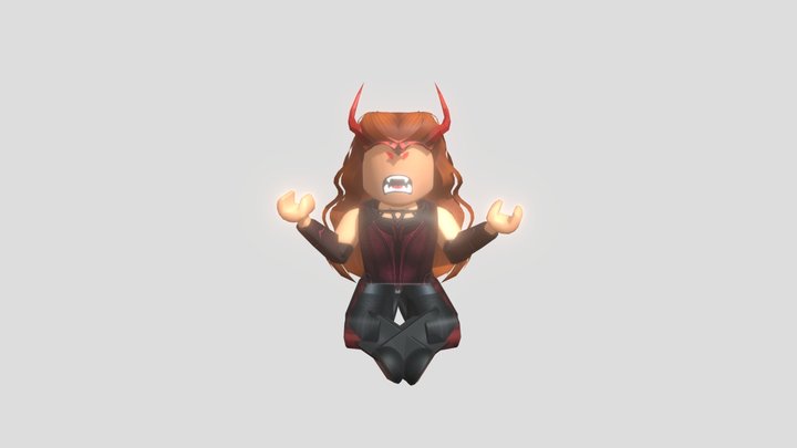 Scarlet witch 3D Model