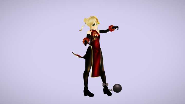 Jiangshi 3D Model