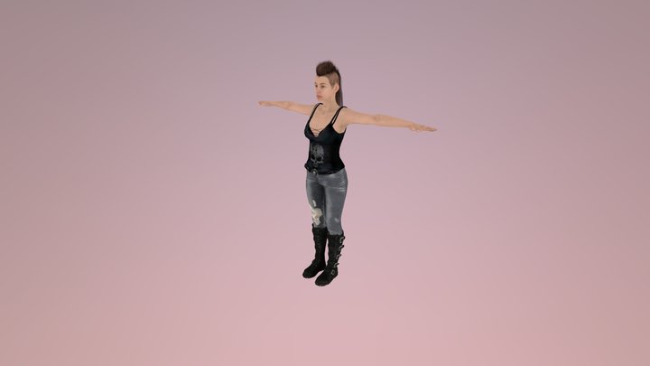 Beryl 3D Model