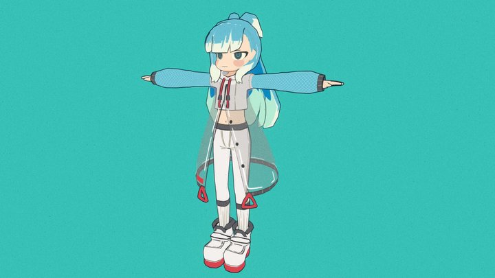 kobo kanaeru - HELP! 3D Model