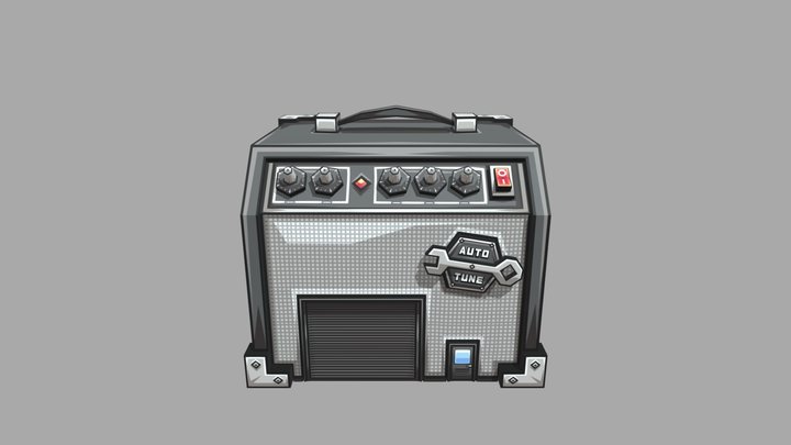Rhythm Racer | Garage "Auto Tune" 3D Model