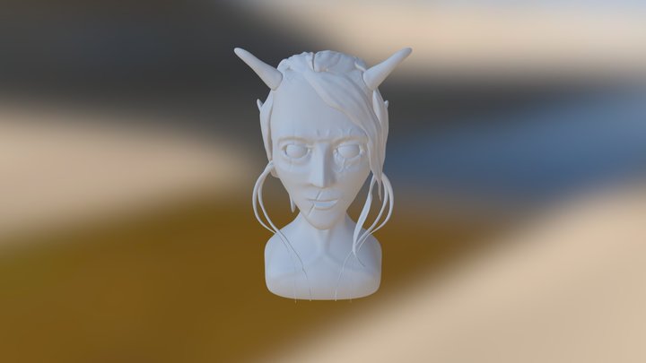 First Try Z Brush 3D Model