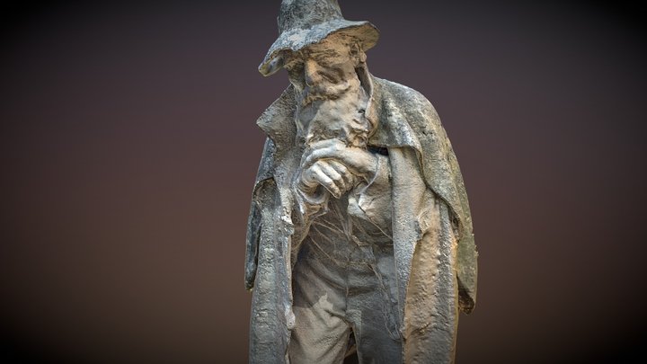 Statue Frederic Mistral 3D Model