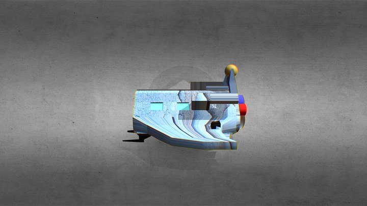 Space Traveler 3D Model