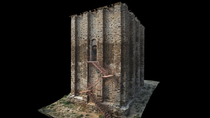 Tower at Agios Vasileios, 2009 3D Model